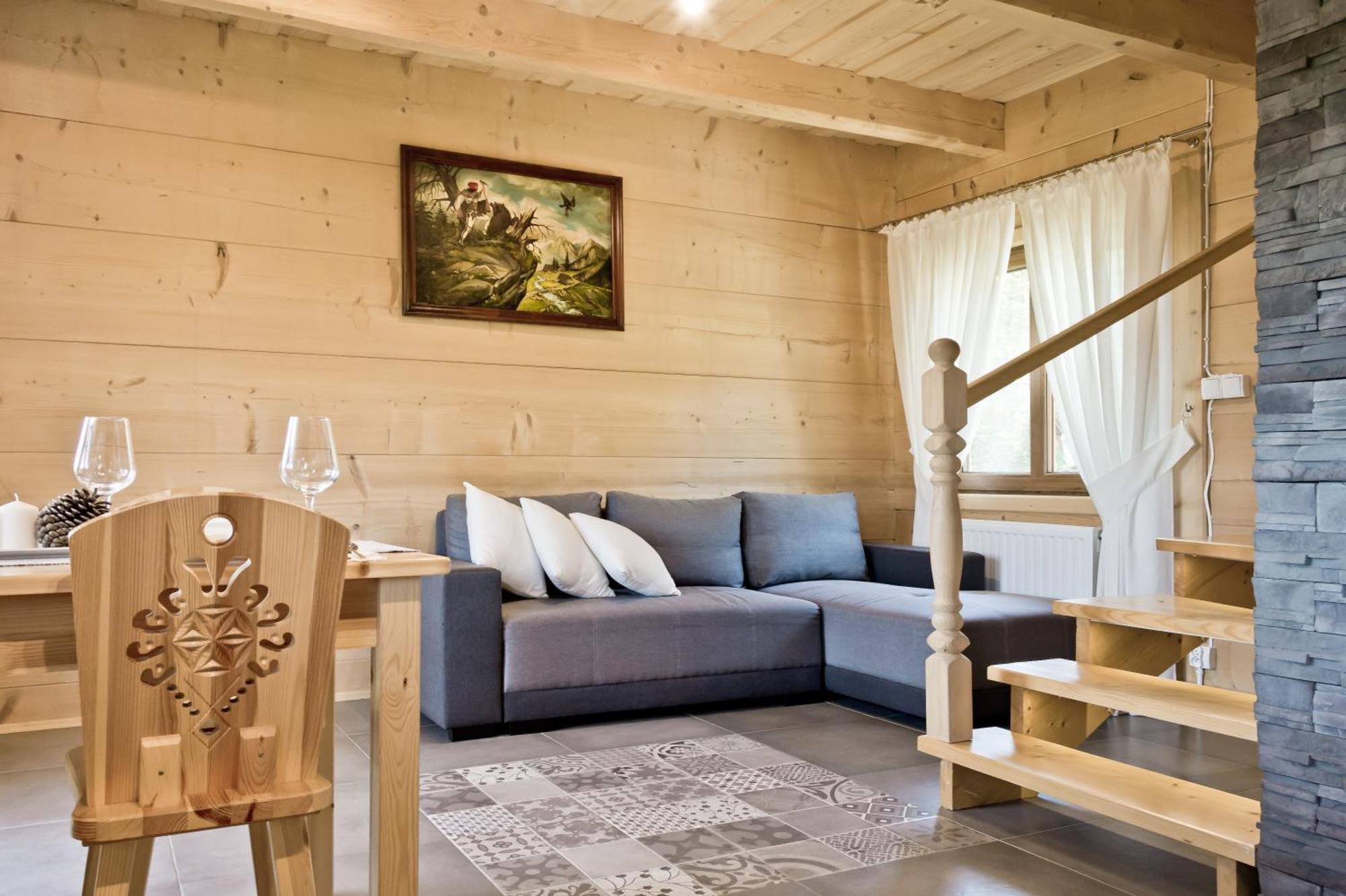 Domki Gliczarowski Z Jacuzzi & Sauna Zakopane Kamer foto