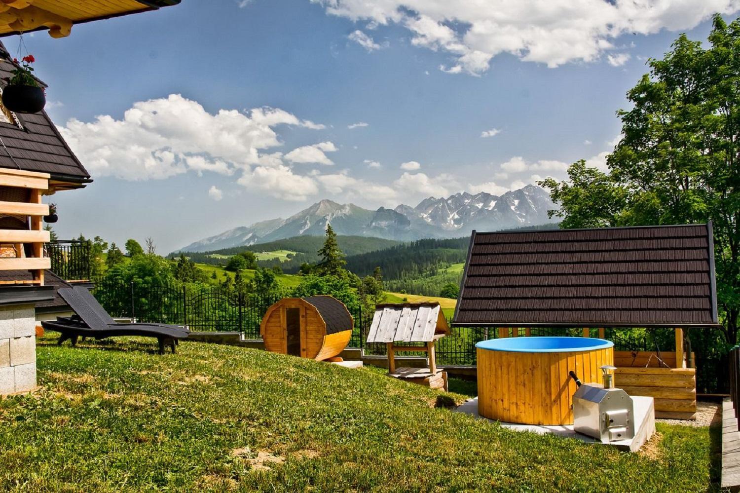 Domki Gliczarowski Z Jacuzzi & Sauna Zakopane Buitenkant foto