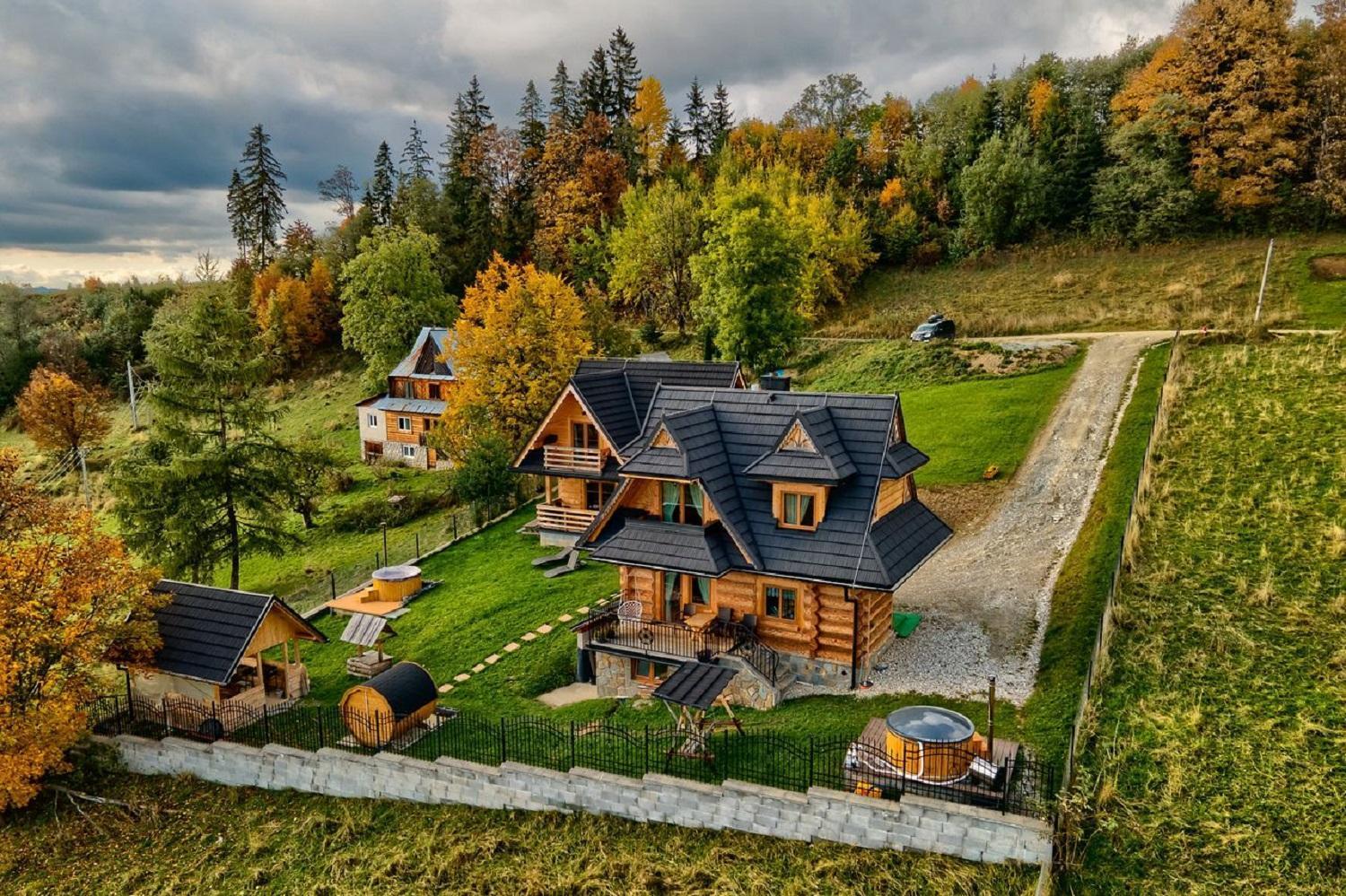 Domki Gliczarowski Z Jacuzzi & Sauna Zakopane Buitenkant foto