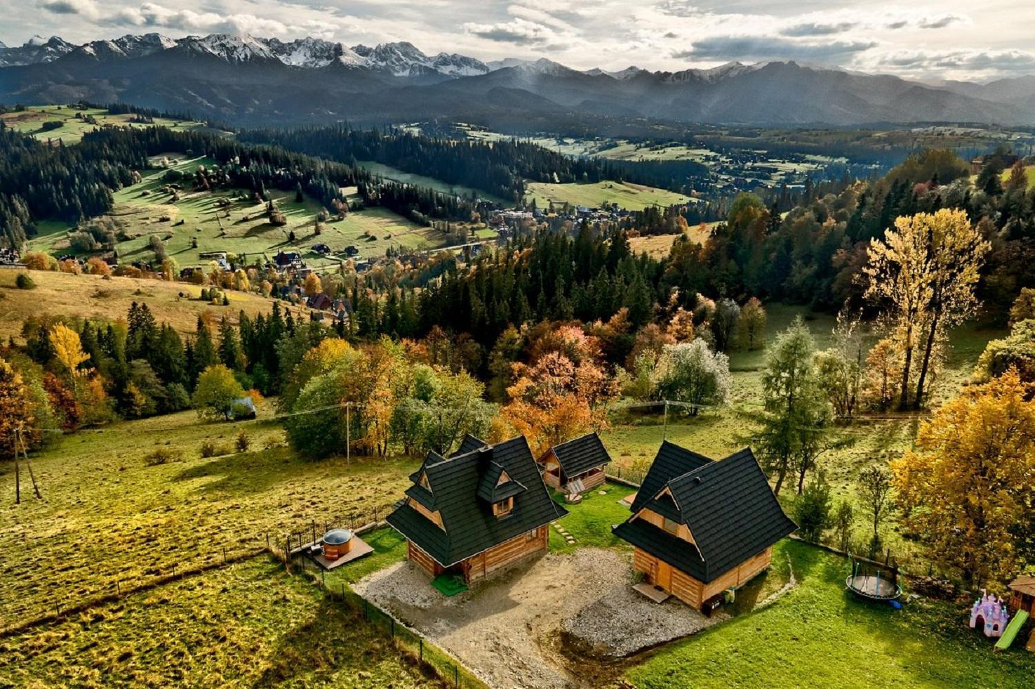 Domki Gliczarowski Z Jacuzzi & Sauna Zakopane Buitenkant foto